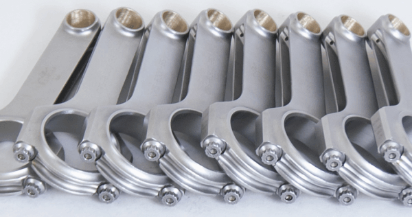 Eagle Chevrolet 6.300in Length 2.100in Journal Diameter H-Beam Connecting Rods (Set of 8)