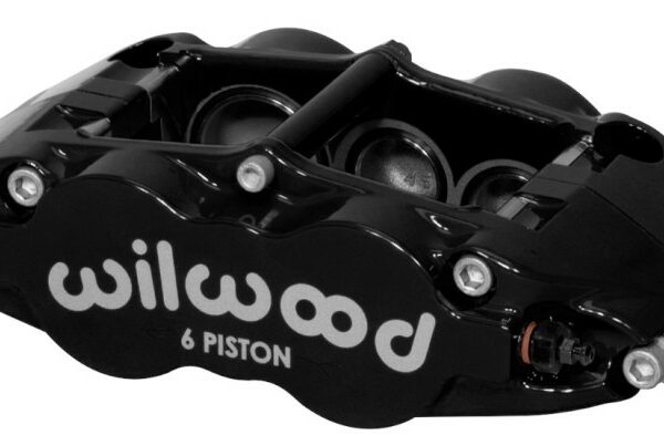 Wilwood Caliper-Narrow Superlite 6R-RH - Black 1.62/1.12/1.12in Pistons 1.10in Disc