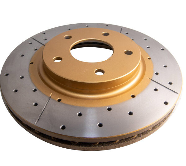 DBA 03-04 Infiniti M45 Front Drilled & Slotted Street Series Rotor