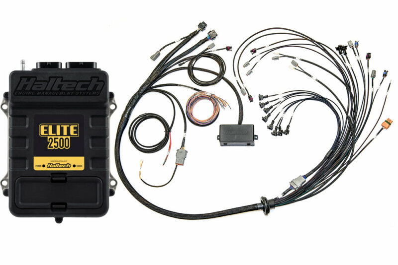 Haltech Elite 2500 Terminated Harness ECU Kit w/ EV1 Injector  HT-151395