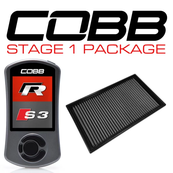 COBB STAGE 1 POWER PACKAGE WITH DSG / S TRONIC FLASHING FOR VOLKSWAGEN (MK7/MK7.5) GOLF R, AUDI S3 (8V)