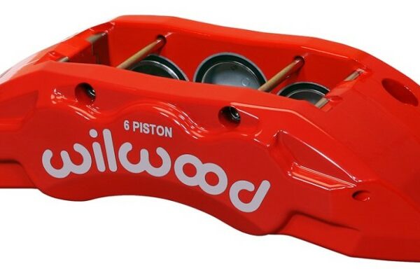 Wilwood Caliper-TX6R- R/H - Red 2.00/1.88/1.88in Pistons 1.50in Disc