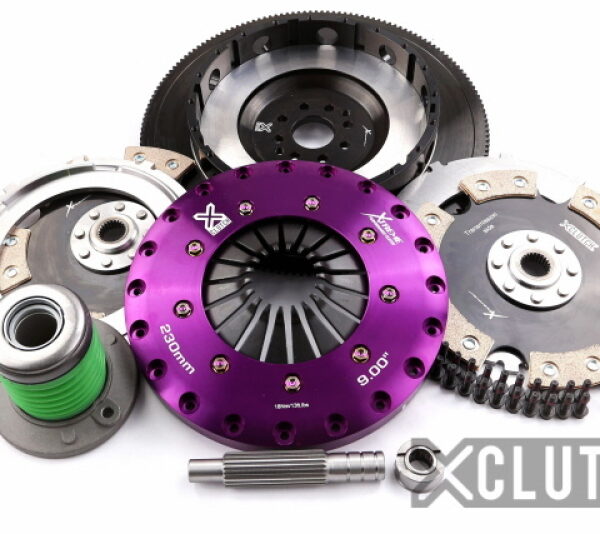 XClutch 11-14 Ford Mustang GT 5.0L 9in Twin Solid Ceramic Clutch Kit
