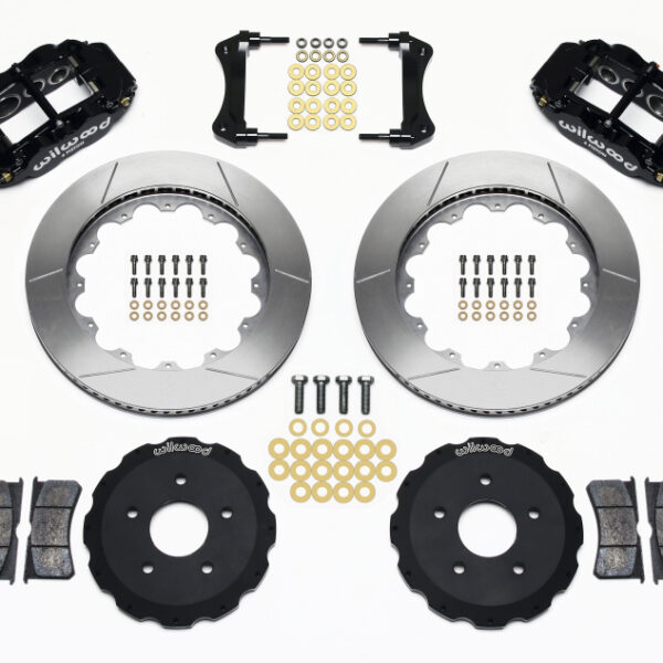 Wilwood Narrow Superlite 6R Front Hat Kit 14.00in Backdraft Cobra (BMW E36 Based)