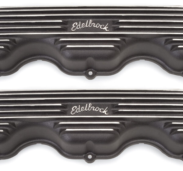 Edelbrock Valve Cover Classic Series Chevrolet W 348/409 CI V8 Black