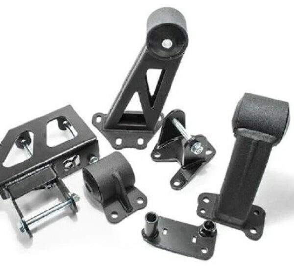 Innovative 94-01 Integra J-Series Black Steel Mounts 85A Bushings
