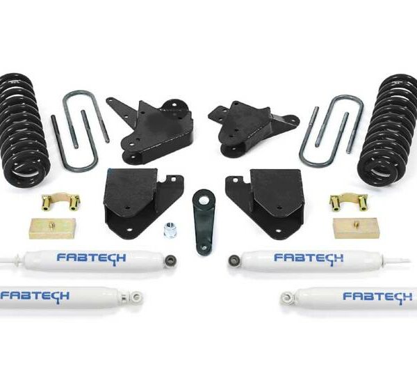 Fabtech 08-10 Ford F250 2WD V10 & Diesel 6in Basic Sys w/Perf Shks