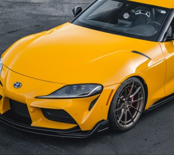 VR Aero 2020+ Toyota A90 Supra Carbon Fiber 4 Piece Front Lip