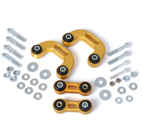 Whiteline 93-00 & 03-07 Subaru Impreza Non-Turbo Front&Rear Sway bar link conv kit - extra h/d alloy
