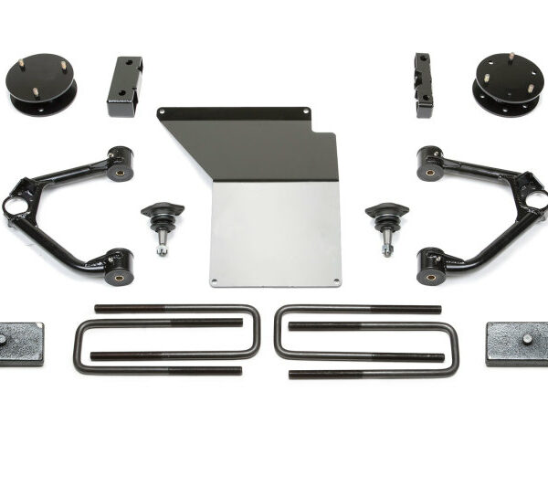 Fabtech 14-18 GM K1500 Denali w/OE Forged UCA 4in Budget UCA System w/Magneride