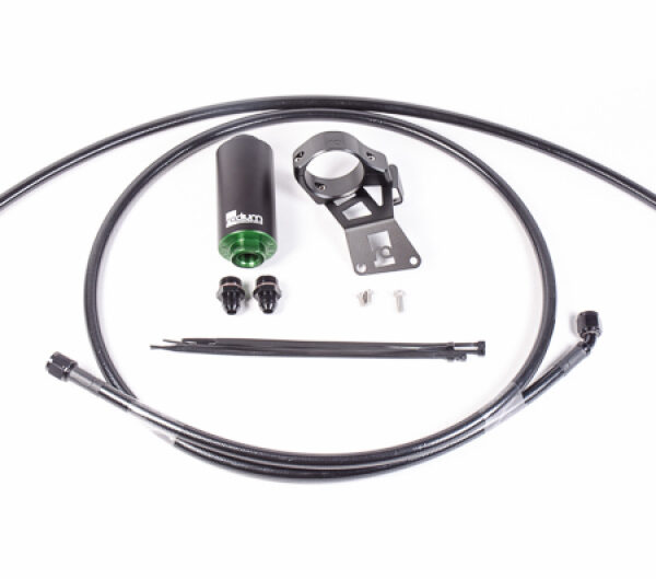 Radium Engineering Mitsubishi EVO X Fuel Hanger Feed Kit - Stainless Filter