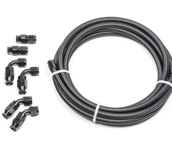 Radium Engineering 6AN Universal DIY PTFE Hose Kit - Black