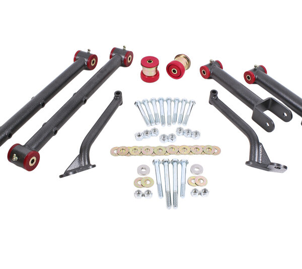 BMR 78-87 G-Body Rear Suspension Kit - Black Hammertone