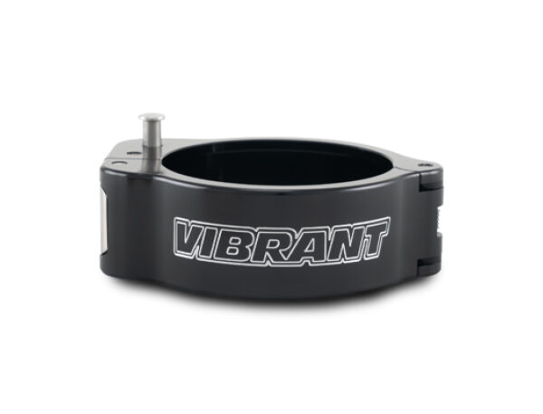 Vibrant 2in O.D. Aluminized HD 2.0 Clamp - Anodized Black (Clamp Only)