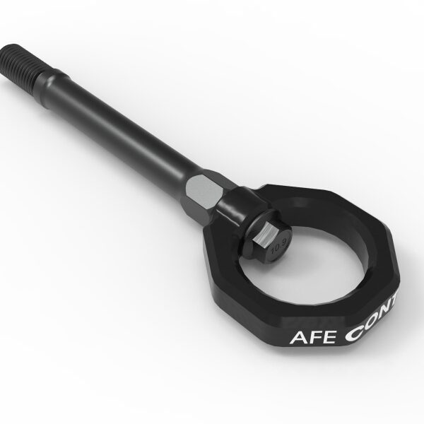 aFe 20-24 Chevrolet Corvette Control Front Tow Hook (Black)
