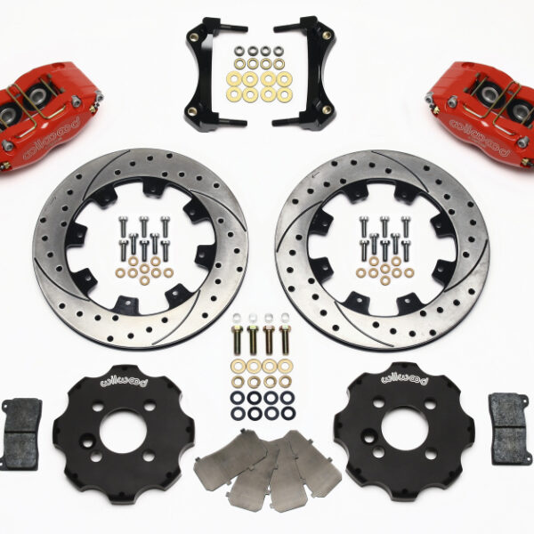 Wilwood Dynapro Radial Front Kit 12.19in Drilled Red Mini Cooper