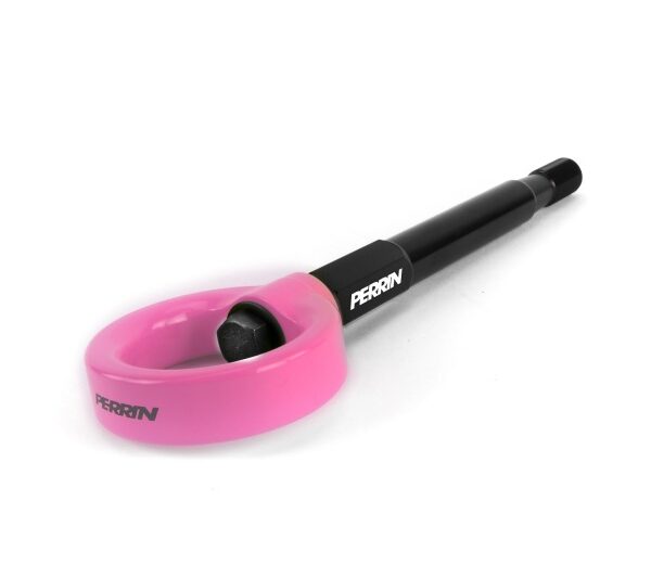 Perrin 2022+ BRZ/GR86 Tow Hook Kit (Front) - Hyper Pink
