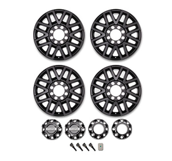 Ford Racing 23-24 Super Duty 20x8in Premium Black Painted Aluminum Wheel