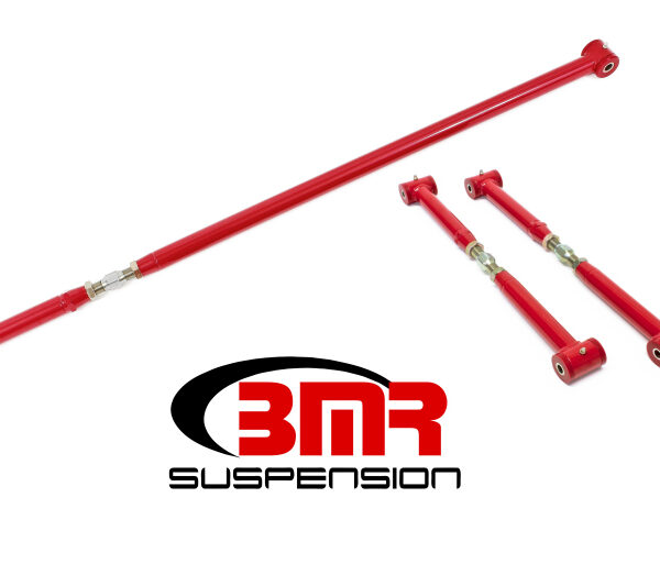 BMR 82-02 3rd Gen F-Body On-Car Adj. Rear Suspension Kit (Polyurethane) - Red