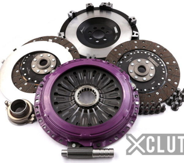 XClutch 07-17 Mitsubishi Lancer EVO X 2.0L 9in Twin Solid Organic Clutch Kit