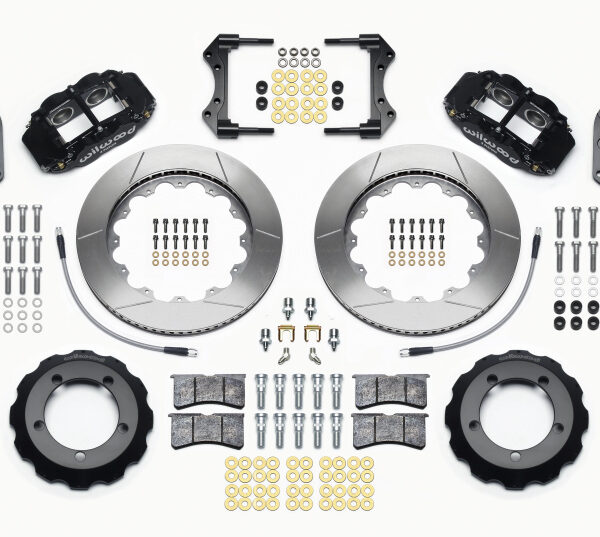 Wilwood Narrow Superlite 4R Front Hat Kit 14.00in 66-75 Ford Bronco Dana 30/44 w/Lines