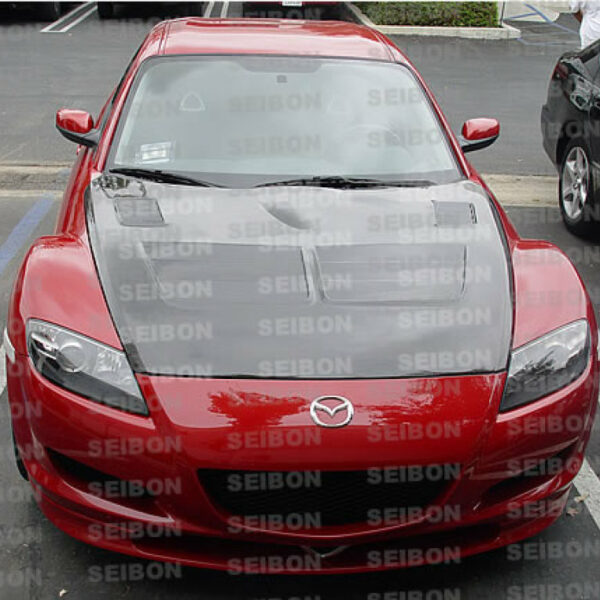 Seibon 04-08 Mazda RX8 TSII Carbon Fiber Hood