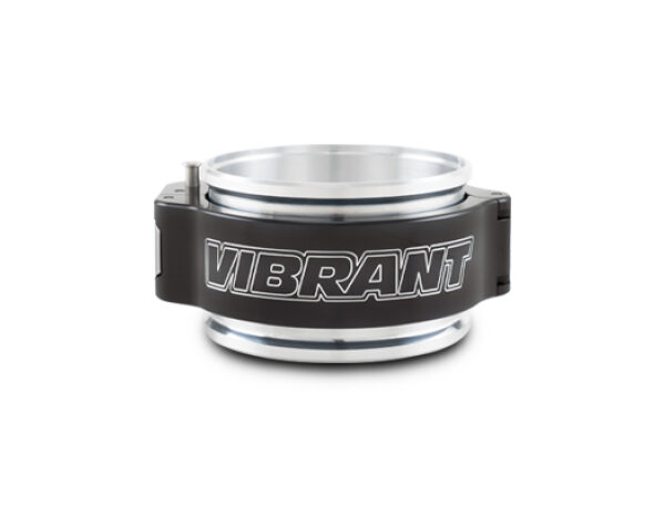 Vibrant 2in O.D. Aluminized HD 2.0 Clamp Assembly - Anodized Black