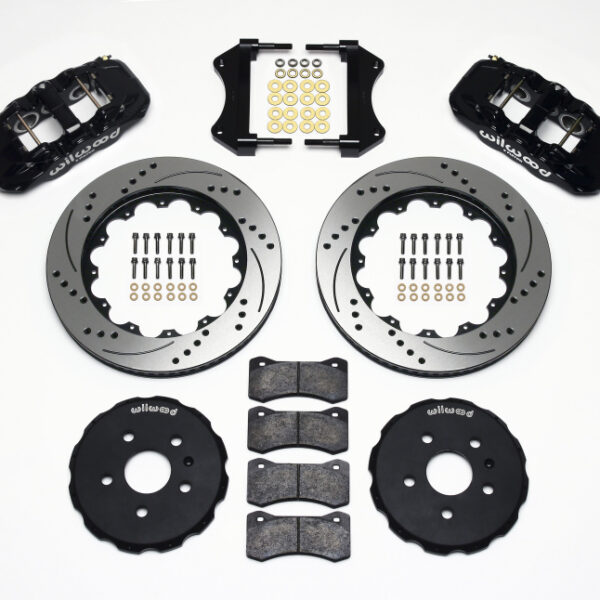 Wilwood AERO6 Front Hat Kit 14.25 Drilled 2010-2015 Camaro