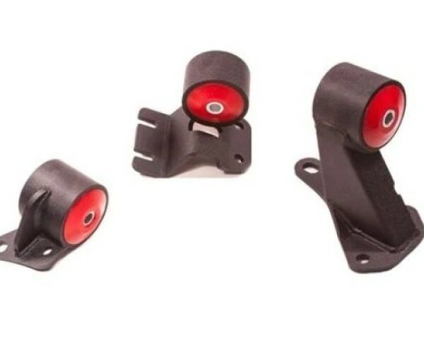 Innovative 90-93 Integra B-Series Black Steel Mounts 95A Bushings (Auto to Manual Hydro)