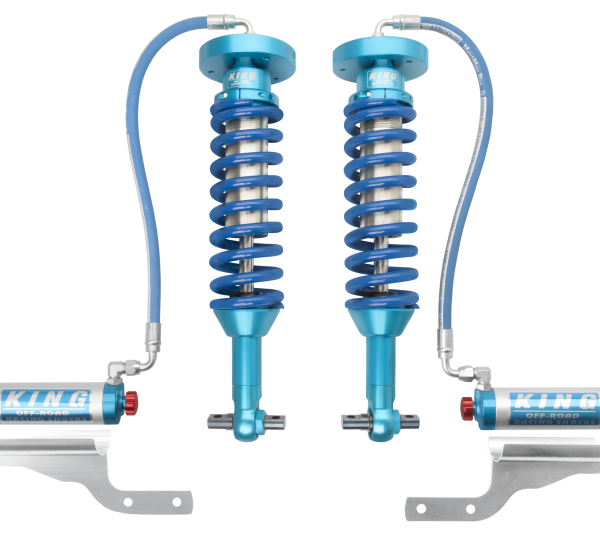 King Shocks 2015+ Ford F150 2WD Front 2.5 Dia Remote Reservoir Coilover w/Adjuster (Pair)