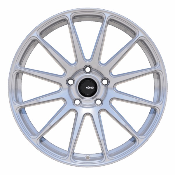 Konig Aeris 17x8 5x112 ET42 Steel Silver Wheel