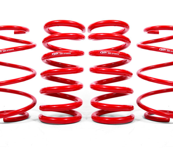 BMR 15-20 Ford Mustang S550 Lowering Spring Kit (Set Of 4) - Red