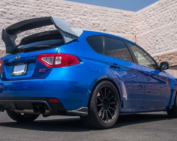 VR Aero 08-14 Subaru STI Hatchback Only Carbon Fiber Rally Wing
