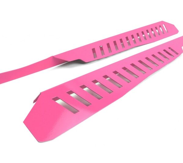 Perrin 08-14 Subaru WRX/STI Fender Shroud Set - Hyper Pink