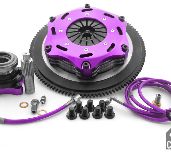 XClutch 1997 Mitsubishi Lancer EVO IV 2.0L 7.25in Twin Solid Ceramic Clutch Kit