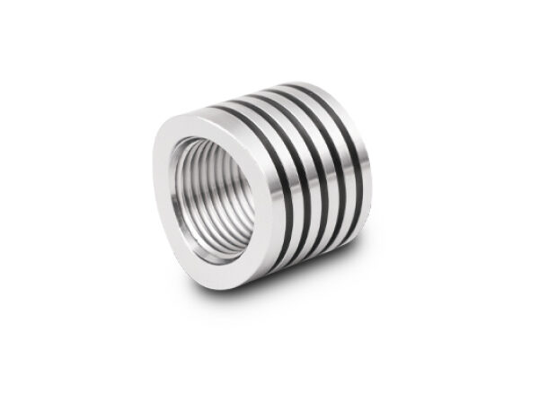 Vibrant Heat Sink Oxygen Sensor Weld Bung T304 SS (M18 x 1.5 Thread)