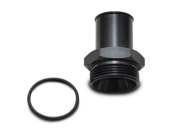 Vibrant -10 ORB to 3/8in Hose Barb Straight Fitting - Aluminum