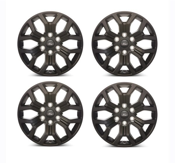 Ford Racing 2021+ F-150 18in Matte Black Wheel Kit