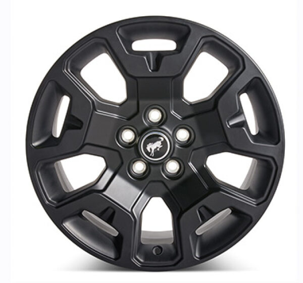 Ford Racing 21-24 Bronco Sport 17x7in Single Wheel - Low Gloss Black