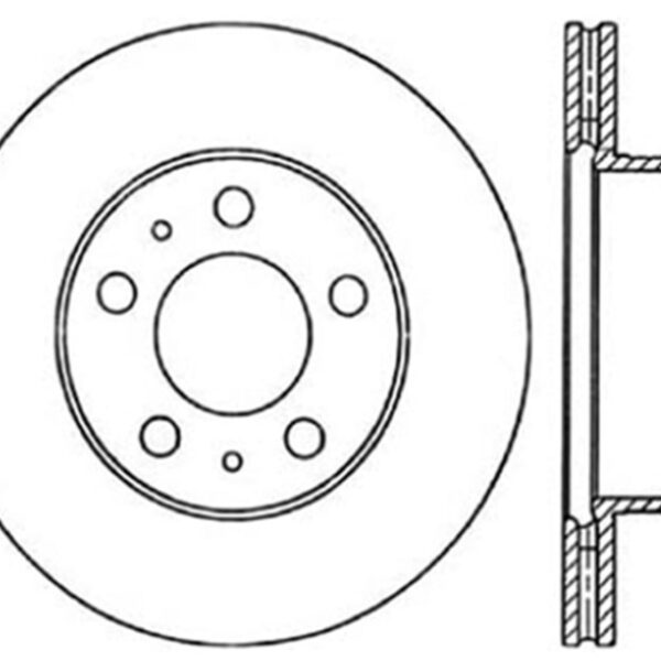StopTech Slotted Sport Brake Rotor