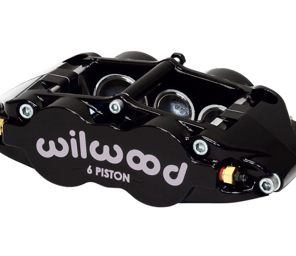 Wilwood Caliper-Narrow Superlite 6R-RH - Black 1.62/1.12/1.12in Pistons 1.25in Disc