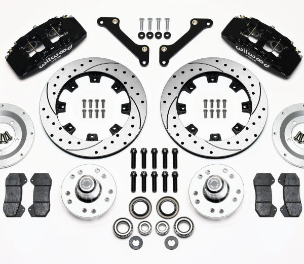 Wilwood Dynapro 6 Front Hub Kit 12.19in Drilled 79-81 Camaro