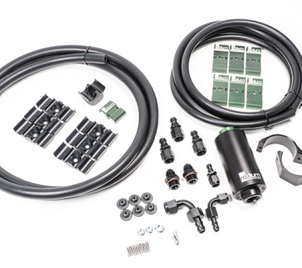 Radium Engineering Toyota MK5 Supra Fuel Hanger Plumbing Kit - Stainless