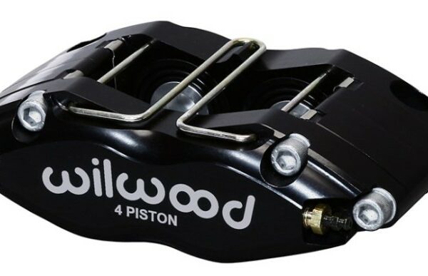 Wilwood Caliper-Dynapro Radial-Black Pwdr 1.25in Pistons 0.81in Disc