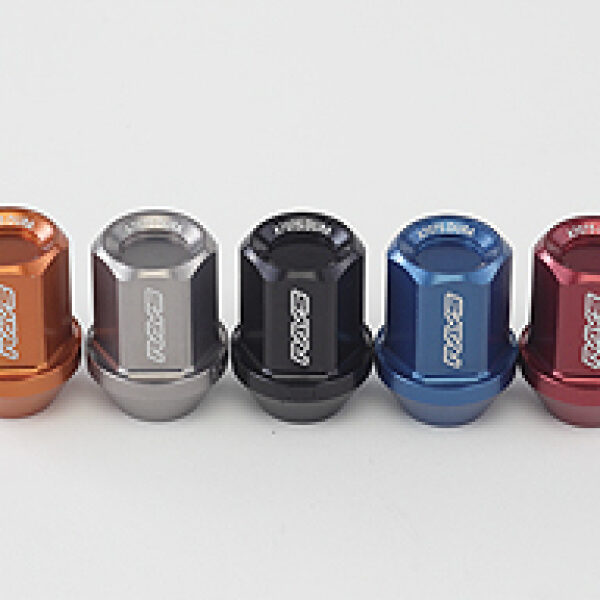 Rays Dura-Nut L32 Straight Type 12x1.25 Lug Nut Set 16 Lug 4 Lock Set - Black