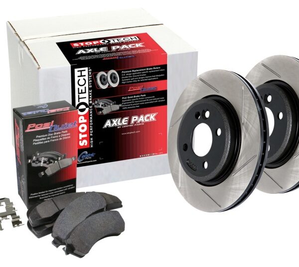 Street Axle Pack, Slotted, 4 Wheel