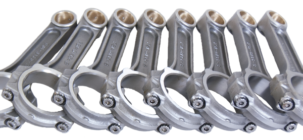 Eagle Chevrolet Big Block 4340 I-Beam Connecting Rod 6.135in w/ 7/16in ARP 8740 (Set of 8)