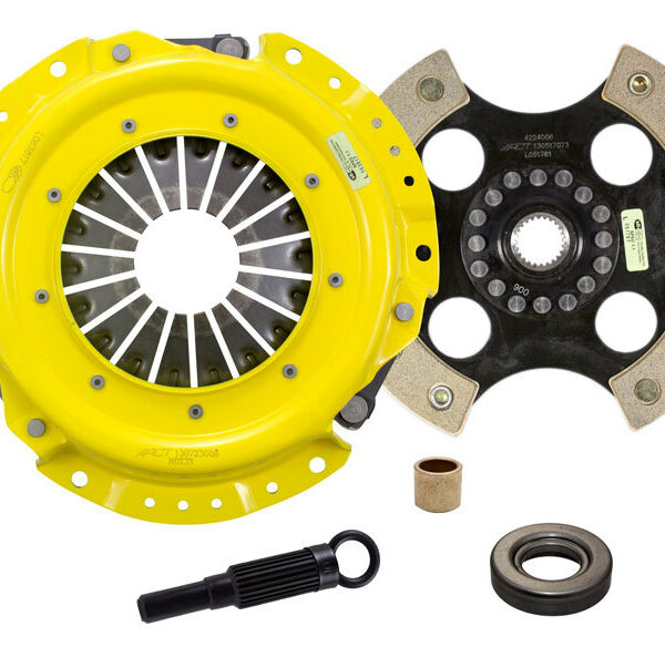 ACT 1991 Nissan 240SX XT/Race Rigid 4 Pad Clutch Kit