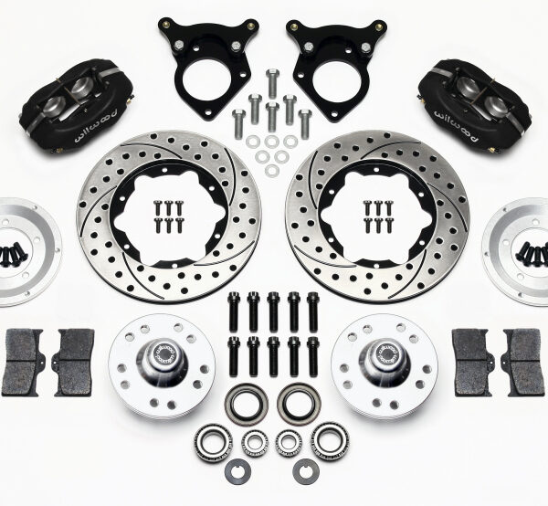 Wilwood Forged Dynalite Front Kit 11.00in Drilled 87-93 Mustang 5 Lug
