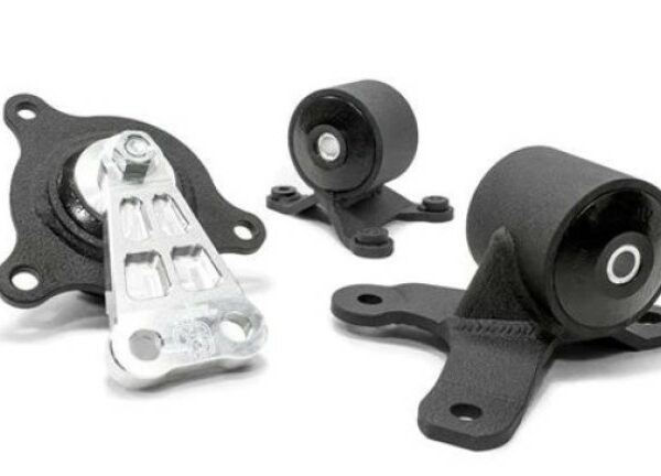 Innovative 02-05 Civic K-Series Black Steel Mounts 95A Bushings (Not K24 Trans)
